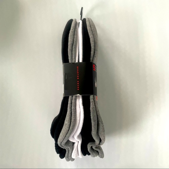 Spyder men’s quarter socks gray 5 pairs size 6-12 - Picture 3 of 3